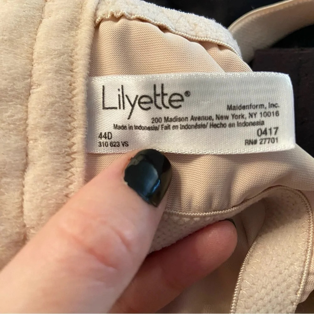 Lilyette women’s cream coloured bra in 44D - Picture 5 of 6